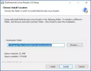 Linux Reader Install 3 300x233 - Lire le disque NAS depuis Windows (Gratuit) - ext2 / ext3 / ext4